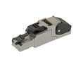 Brad RJ-45 Field Attachable Connector 8 Poles Straight Male Shielded IDC Termination AWG 26-24